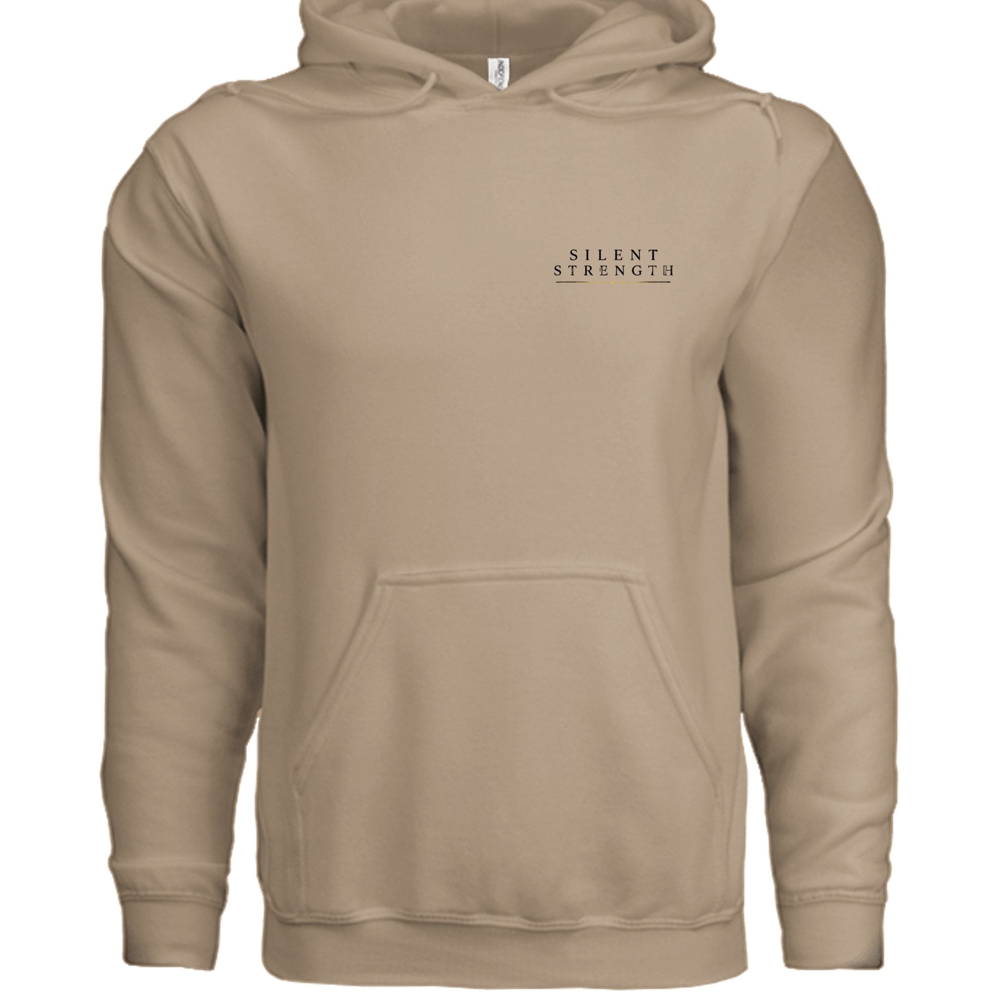 Silent Strength Mediunweight Hoodie Hoodie oversized streetwear hoodie t-shirt for men women - CHILLSTRIKE premium urban fashion