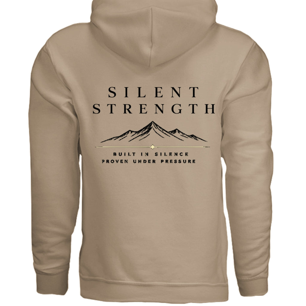 Silent Strength Mediunweight Hoodie Hoodie oversized streetwear hoodie t-shirt for men women - CHILLSTRIKE premium urban fashion