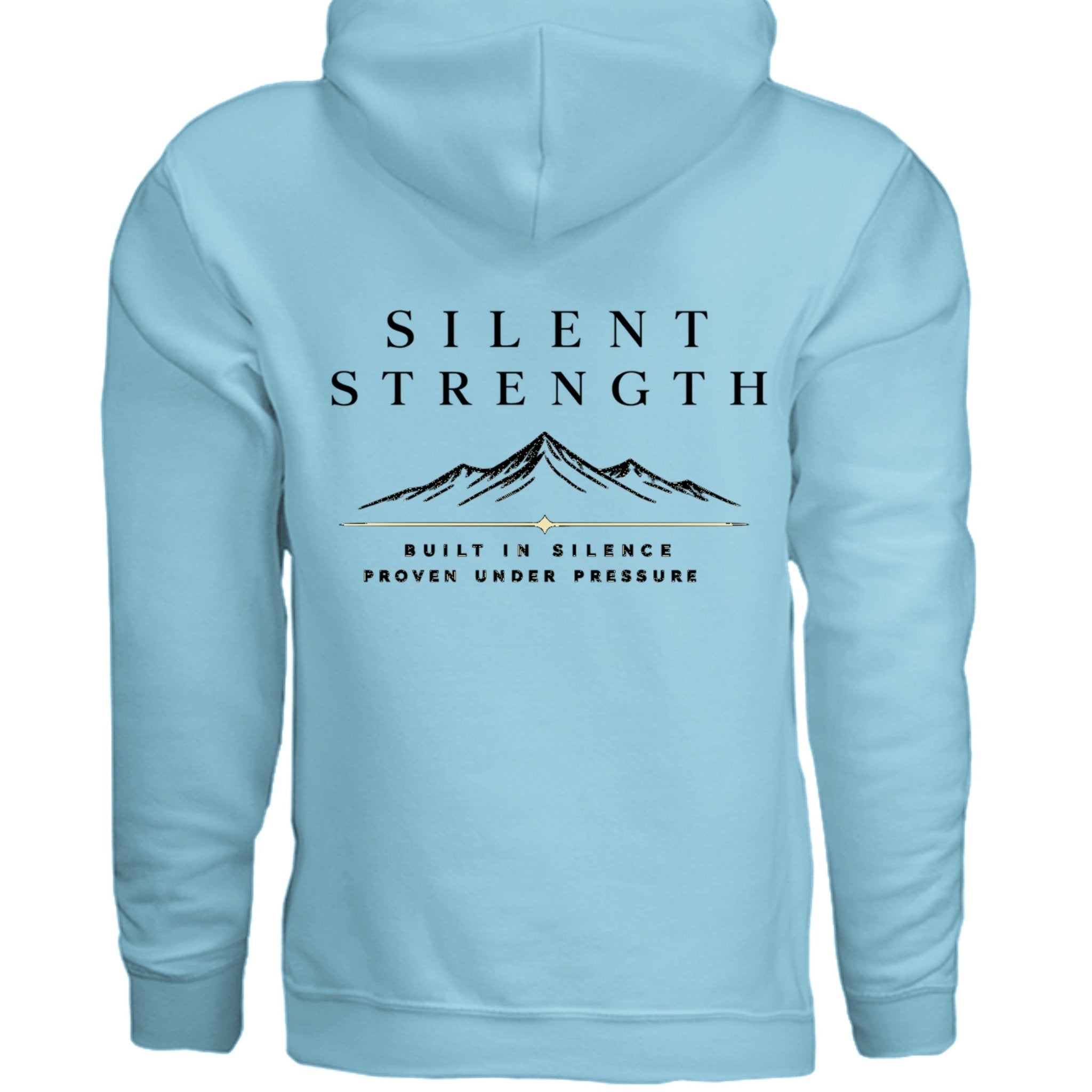 Silent Strength Mediunweight Hoodie Hoodie oversized streetwear hoodie t-shirt for men women - CHILLSTRIKE premium urban fashion