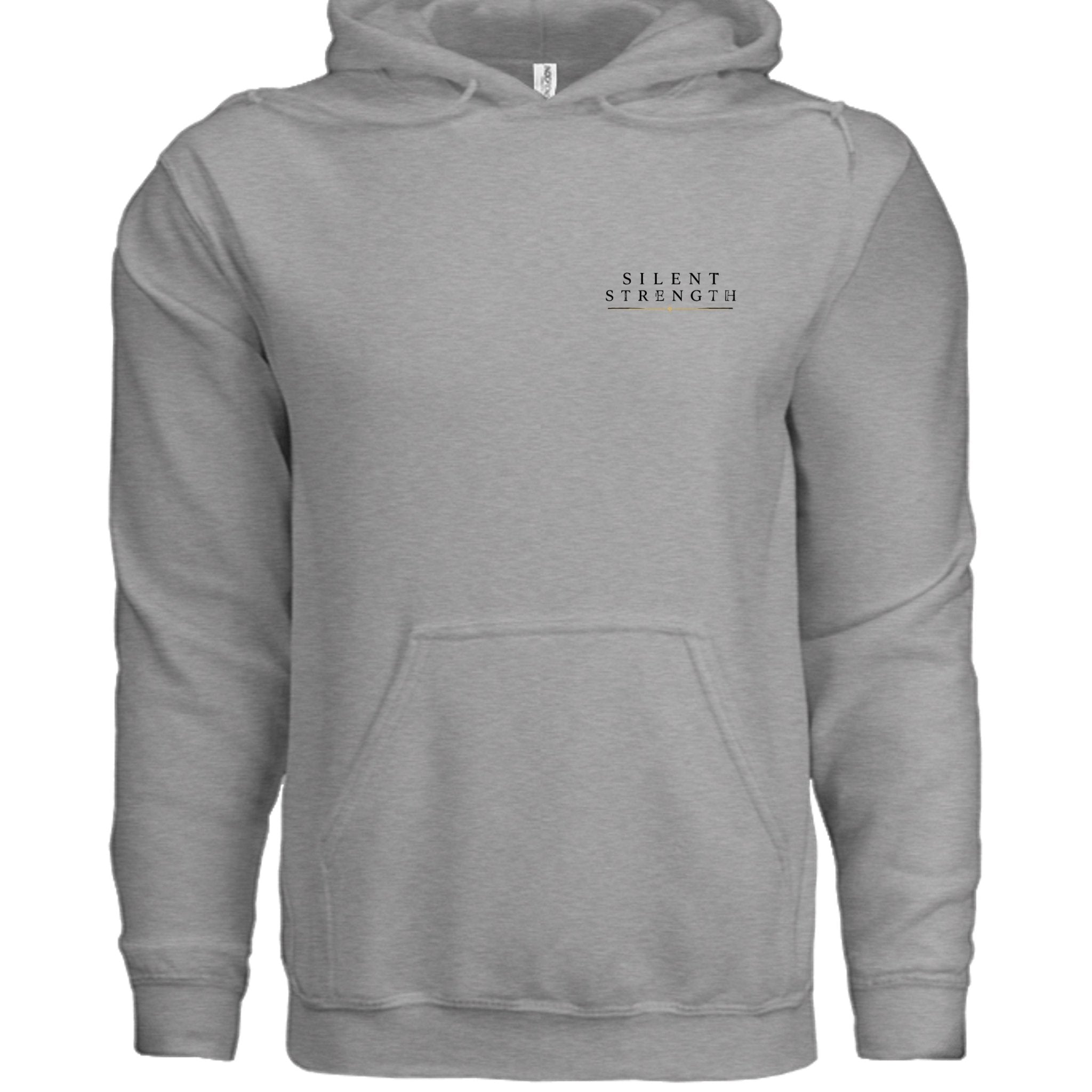 Silent Strength Mediunweight Hoodie Hoodie oversized streetwear hoodie t-shirt for men women - CHILLSTRIKE premium urban fashion