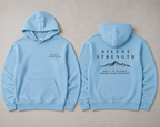 Silent Strength Mediunweight Hoodie Hoodie oversized streetwear hoodie t-shirt for men women - CHILLSTRIKE premium urban fashion