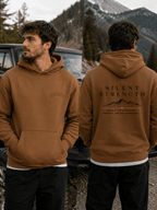 Silent Strength Mediunweight Hoodie Hoodie oversized streetwear hoodie t-shirt for men women - CHILLSTRIKE premium urban fashion