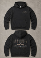 Silent strength Hoodie oversized streetwear hoodie t-shirt for men women - CHILLSTRIKE premium urban fashion