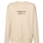 Strength in every scar - s Sweatshirt oversized streetwear hoodie t-shirt for men women - CHILLSTRIKE premium urban fashion