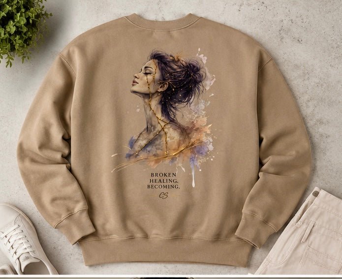 Strength in every scar - s Sweatshirt oversized streetwear hoodie t-shirt for men women - CHILLSTRIKE premium urban fashion