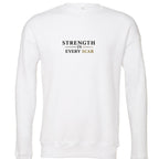 Strength in every scar - s Sweatshirt oversized streetwear hoodie t-shirt for men women - CHILLSTRIKE premium urban fashion